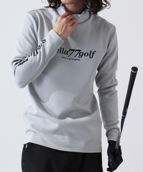 FUNALIVE（ファンアライブ）の「ゴルフ裏シャギーハイネックインナー（Tシャツ/カットソー・メンズ・ネイビー/ブラック/ライトグレー・XXL/M/XL/L）」の2枚目の写真