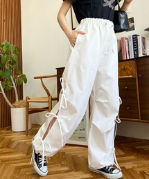 moment+ | サイドスリットリボンミリタリーパンツ(その他パンツ)