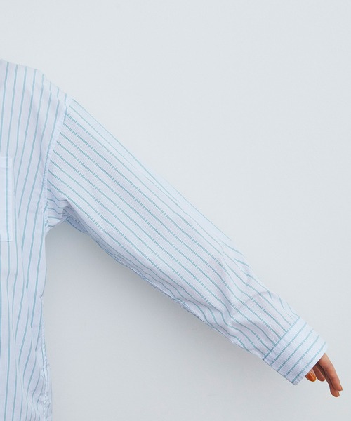 PAR ICI（パーリッシィ）の「ストライプ ちび襟シャツ（シャツ/ブラウス・レディース・その他/グリーン/レッド・FREE）」の22枚目の写真