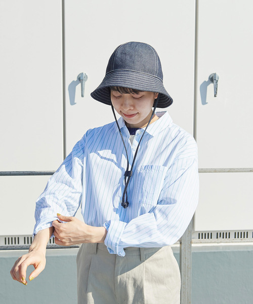 PAR ICI（パーリッシィ）の「ストライプ ちび襟シャツ（シャツ/ブラウス・レディース・その他/グリーン/レッド・FREE）」の5枚目の写真