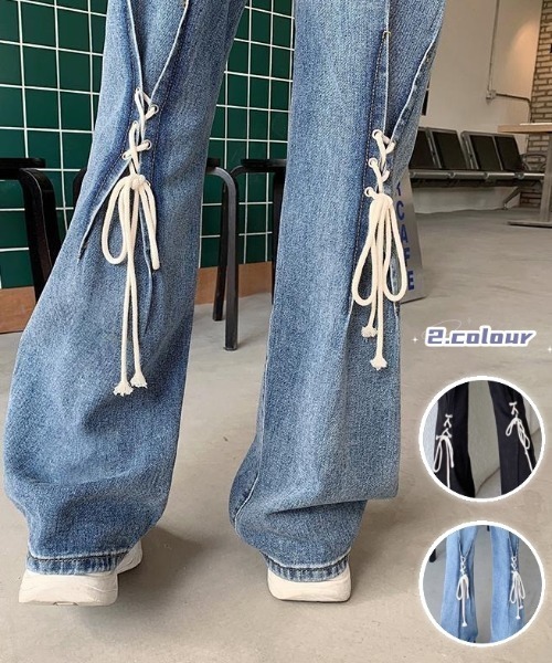 正規品 CELINE フレアレッグ バギー デニムパンツ コムドットやまと着用 正規品 CELINE フレアレッグ バギー デニムパンツ コムドット