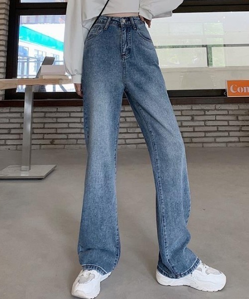 バックリボンデニムパンツ ⚠️本日まで バックリボンデニムPT（デニムパンツ）｜ems excite（エムズ