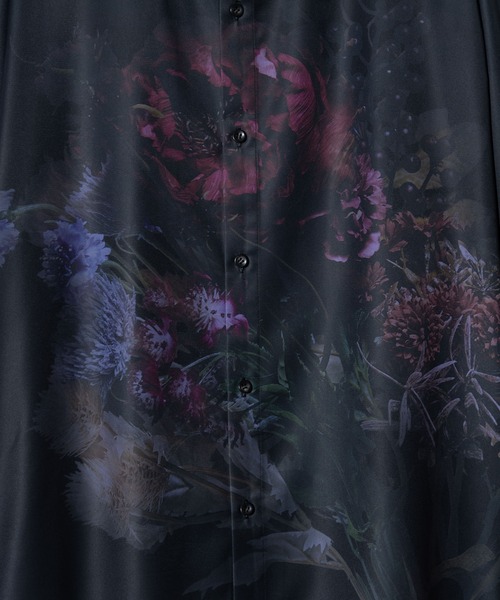 glamb(グラム)の「Slight Flower Shirts / スライトフラワーシャツ(シャツ/ブラウス・メンズ・ブラック・L/M/S)」の11枚目の写真