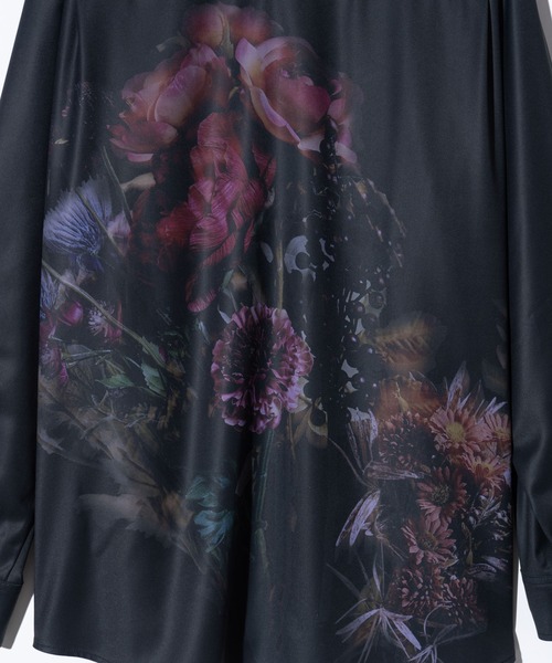glamb(グラム)の「Slight Flower Shirts / スライトフラワーシャツ(シャツ/ブラウス・メンズ・ブラック・L/M/S)」の15枚目の写真