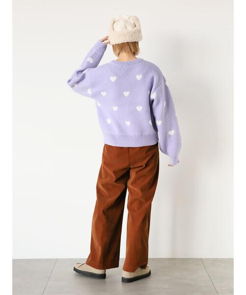 ehka sopo（エヘカソポ）の「別珍ツータックパンツ（その他パンツ・レディース・ブラウン/グレー/キャメル・F）」の14枚目の写真