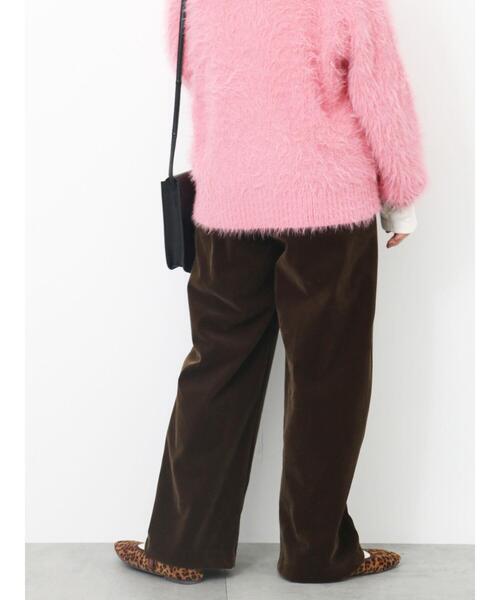 ehka sopo（エヘカソポ）の「別珍ツータックパンツ（その他パンツ・レディース・ブラウン/グレー/キャメル・F）」の22枚目の写真