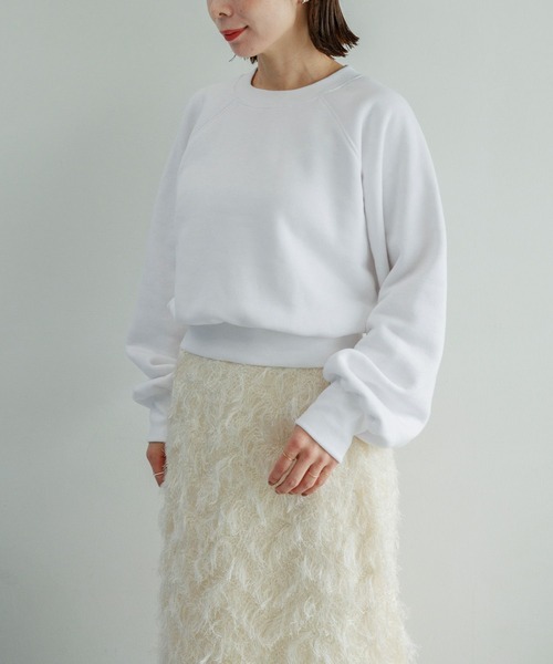 LEPSIM（レプシィム）の「【FOR I SERIES】サイドZIPショートプルオーバー　988563（Tシャツ/カットソー・レディース・ライトグレー/オフホワイト/ブラック・FREE）」の4枚目の写真