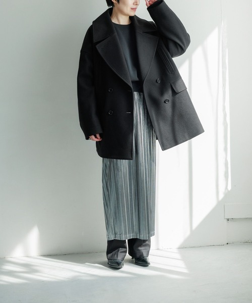 LEPSIM（レプシィム）の「【FOR I SERIES】サイドZIPショートプルオーバー　988563（Tシャツ/カットソー・レディース・ライトグレー/オフホワイト/ブラック・FREE）」の16枚目の写真