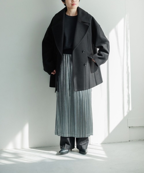 LEPSIM（レプシィム）の「【FOR I SERIES】サイドZIPショートプルオーバー　988563（Tシャツ/カットソー・レディース・ライトグレー/オフホワイト/ブラック・FREE）」の17枚目の写真