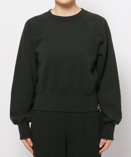 LEPSIM（レプシィム）の「【FOR I SERIES】サイドZIPショートプルオーバー　988563（Tシャツ/カットソー・レディース・ライトグレー/オフホワイト/ブラック・FREE）」の22枚目の写真