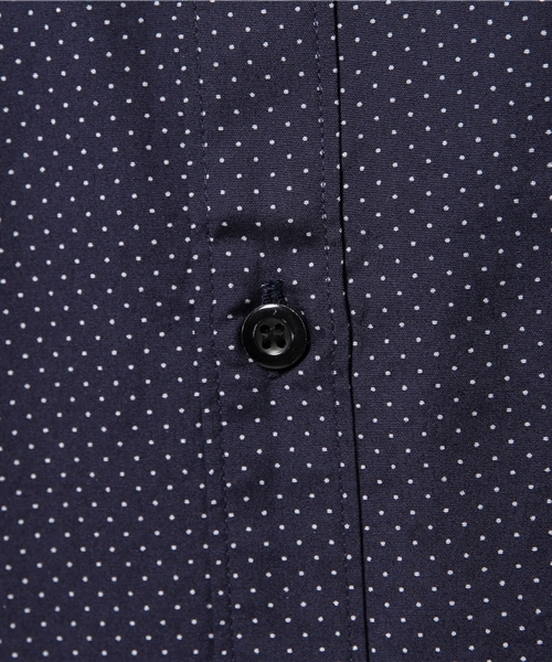 N.HOOLYWOOD(N.ハリウッド)の「●N.HOOLYWOOD / REG SHIRT -DOT-(シャツ/ブラウス・メンズ・ネイビー・36/38)」の5枚目の写真