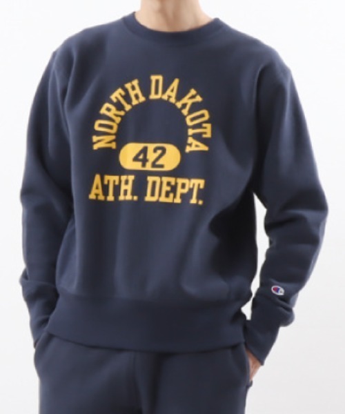Champion(チャンピオン)の「Champion REVERSE WEAVE(R) クルーネックスウェットプルオーバー(スウェット・メンズ・グレー/ブラック/ホワイト/レッド・M/XL/L/XXL)」の20枚目の写真