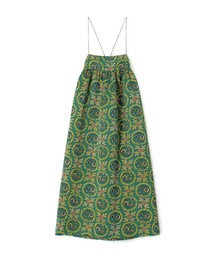 【新品】SOULEIADO プリントギャザーキャミソールワンピース 楽天市場】SOULEIADO(ソレイアード) ポリエステルプリント