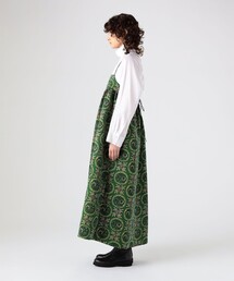 【新品】SOULEIADO プリントギャザーキャミソールワンピース SOULEIADO（ソレイアード）の「ポリエステルプリント ギャザー