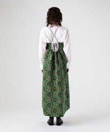 【新品】SOULEIADO プリントギャザーキャミソールワンピース SOULEIADO（ソレイアード）の「ポリエステルプリント ギャザー