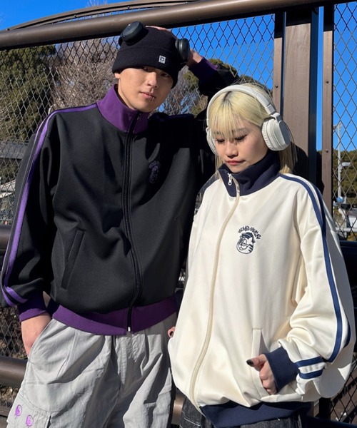 【A'gem/エージェム】 セットアップ トラックジャージ ブラック FREE A'gem（エージェム）の「『A'gem/エージェム』猫CATライン