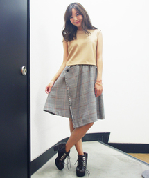 dazzlin | ﾗｯﾌﾟｽｶｰﾄｺﾝﾋﾞﾜﾝﾋﾟｰｽ(ワンピース)