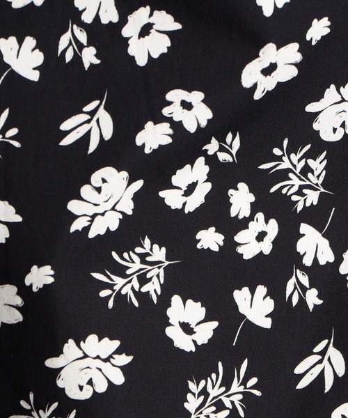 MONSIEUR NICOLE（ムッシュニコル）の「【ex/tra】フラワープリント カッタウェイカラーシャツ（シャツ/ブラウス・メンズ・ホワイト/サックスブルー/ブラック・X-LARGE/LARGE/MEDIUM/SMALL）」の12枚目の写真