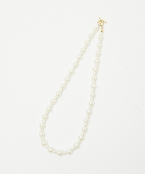 abahouse mavie(アバハウスマヴィ)の「シングルミックスパールネックレス(ネックレス・レディース・ホワイト・フリー)」の5枚目の写真
