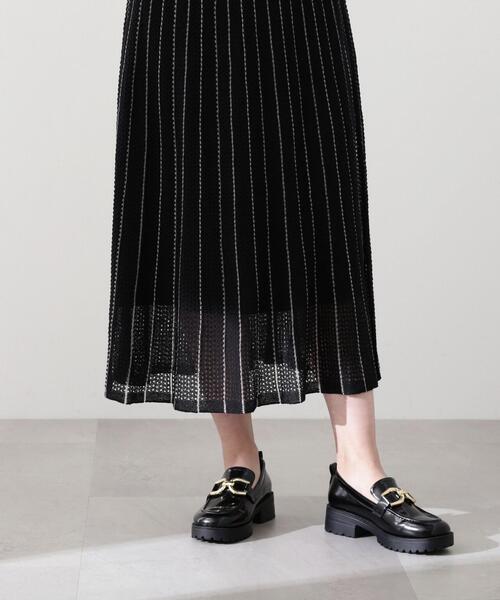 PROPORTION BODY DRESSING（プロポーションボディドレッシング）の「レース編みニットワンピース / 1214140317（ワンピース・レディース・グレー/ブラック・SMALL/MEDIUM）」の12枚目の写真