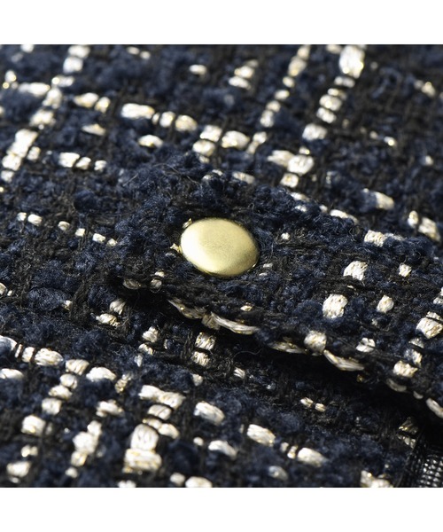 Francfranc（フランフラン）の「ツイード メイクブラシセット ブラック（メイクブラシ・レディース・ブラック・FREE）」の2枚目の写真