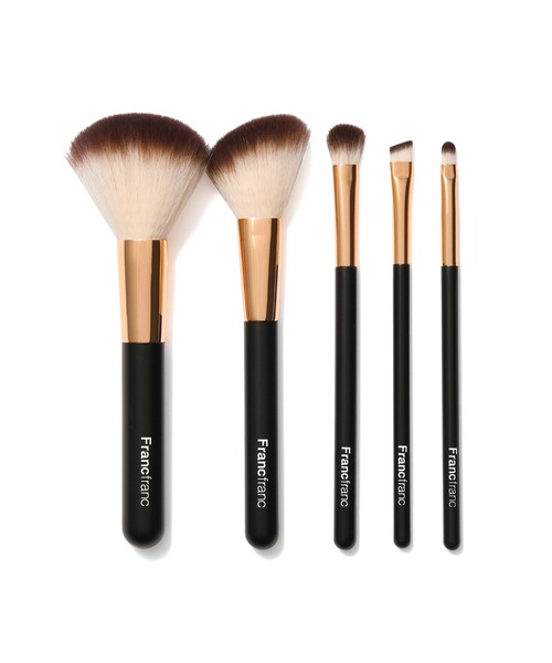 Francfranc（フランフラン）の「ツイード メイクブラシセット ブラック（メイクブラシ・レディース・ブラック・FREE）」の3枚目の写真