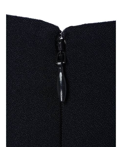 ef-de（エフデ）の「ef-de　フィット&フレアワンピース（ワンピース・レディース・グレイッシュベージュ/ダークネイビー・M/L）」の15枚目の写真