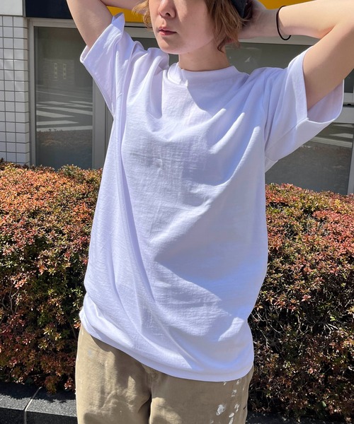 SHAKA WeAR（シャカウェア）の「【SHAKA WeAR】7.5oz Max Heavyweight Short Sleeve（Tシャツ/カットソー・レディース・ホワイト/ブラック・M/L/LL）」の20枚目の写真