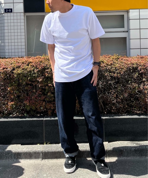 SHAKA WeAR（シャカウェア）の「【SHAKA WeAR】7.5oz Max Heavyweight Short Sleeve（Tシャツ/カットソー・レディース・ホワイト/ブラック・M/L/LL）」の15枚目の写真