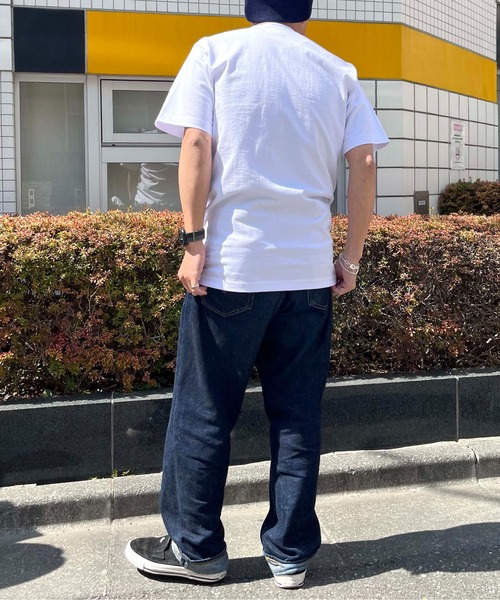 SHAKA WeAR（シャカウェア）の「【SHAKA WeAR】7.5oz Max Heavyweight Short Sleeve（Tシャツ/カットソー・レディース・ホワイト/ブラック・M/L/LL）」の16枚目の写真