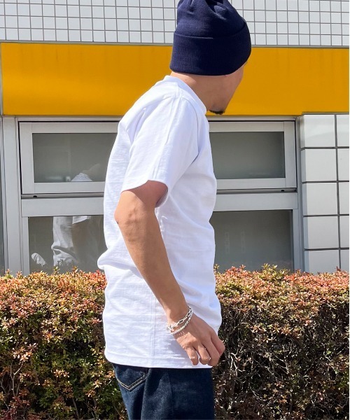 SHAKA WeAR（シャカウェア）の「【SHAKA WeAR】7.5oz Max Heavyweight Short Sleeve（Tシャツ/カットソー・レディース・ホワイト/ブラック・M/L/LL）」の11枚目の写真