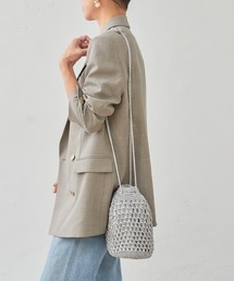 Actually | メタリックコードヤーン 巾着バッグ(ショルダーバッグ)