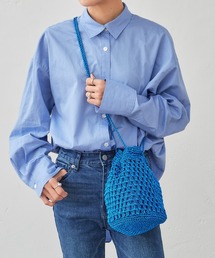 Actually | メタリックコードヤーン 巾着バッグ(ショルダーバッグ)