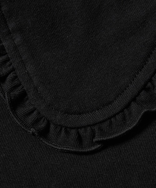 ROPE' PICNIC(ロペピクニック)の「【KIDS】ビックカラーボーダーTEE/リンクコーデ(Tシャツ/カットソー・キッズ・ブラック系その他/ブラック・150/140/130/120/110)」の7枚目の写真