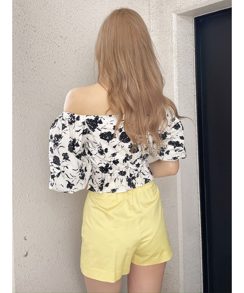 GYDA(ジェイダ)の「SIMPLEカラー ストレッチショートパンツ(その他パンツ・レディース・レッド/イエロー・FREE)」の10枚目の写真
