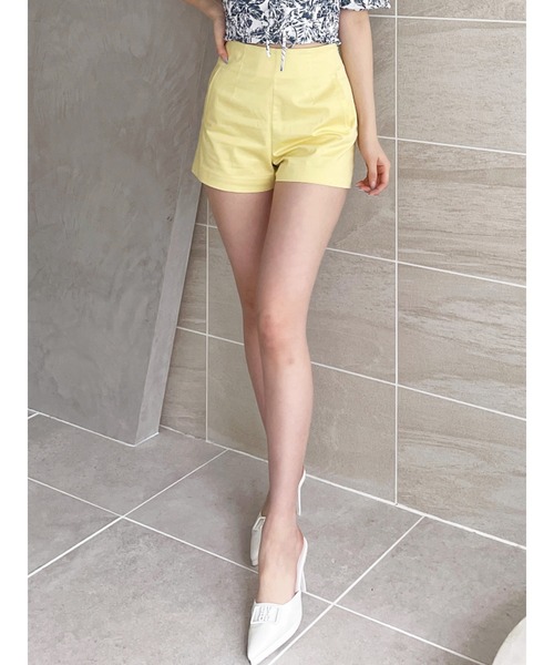 GYDA(ジェイダ)の「SIMPLEカラー ストレッチショートパンツ(その他パンツ・レディース・レッド/イエロー・FREE)」の22枚目の写真