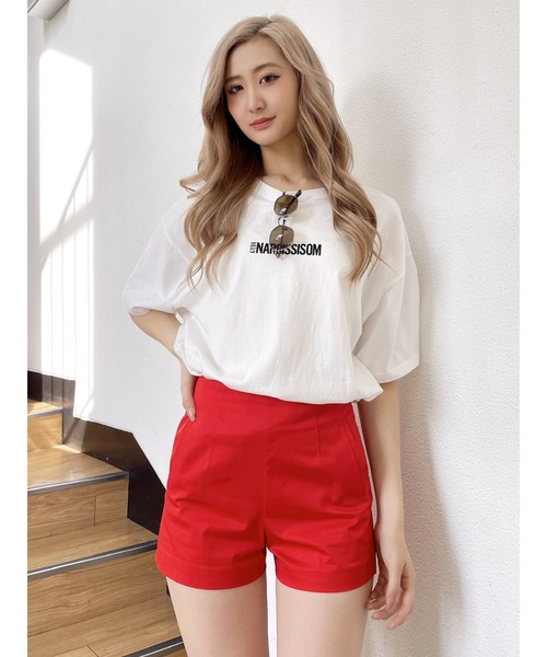 XTFSH02H2 配色 コットンテリー ショートパンツ (単品)