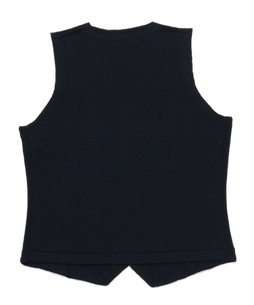 Pitta Re:)(ピッタリ)の「ハーフミラノニットジレ(ベスト・メンズ・グレー/ブルー/ネイビー・LL/L/M/XL)」の8枚目の写真