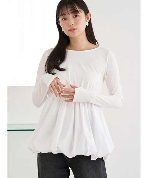 新品＊タグ付き　バルーンヘムカットソー 楽天市場】【SALE／50%OFF】バルーンヘムカットソー NATURAL BEAUTY