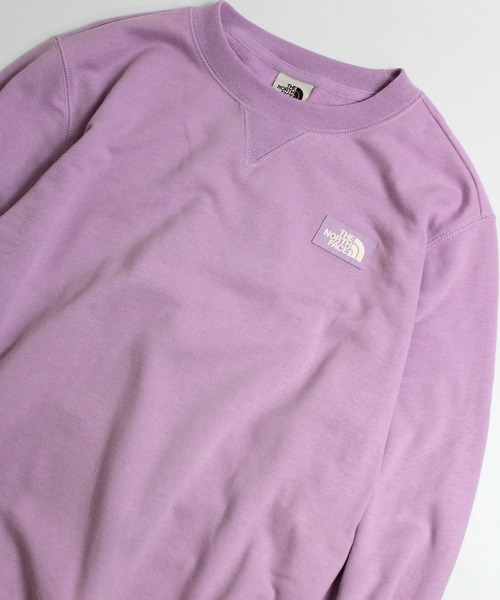 THE NORTH FACE(ザノースフェイス)の「【THE NORTH FACE】ノースフェイス W HERITAGE PATCH CREW ヘリテージパッチクルー スウェット レディース NF0A7UOO(スウェット・レディース・ラベンダー/スモークピンク/オフホワイト/グレー・M/L/XS/S)」の3枚目の写真
