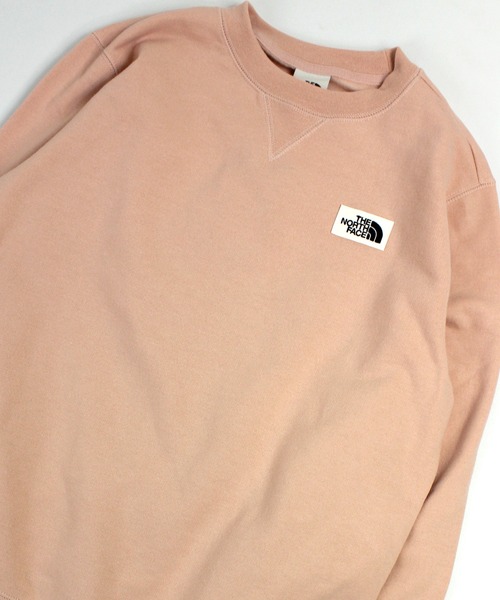 THE NORTH FACE(ザノースフェイス)の「【THE NORTH FACE】ノースフェイス W HERITAGE PATCH CREW ヘリテージパッチクルー スウェット レディース NF0A7UOO(スウェット・レディース・ラベンダー/スモークピンク/オフホワイト/グレー・M/L/XS/S)」の4枚目の写真