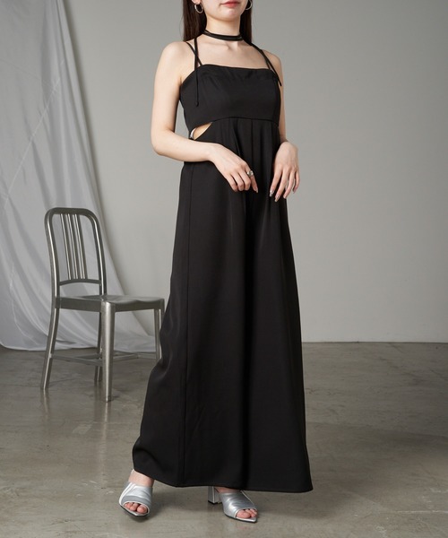 RAY CASSIN（レイカズン）の「マルチウェイコンビネゾン（サロペット/オーバーオール・レディース・アイボリー/ブラック/グレー系その他/ブラック系その他・FREE）」の3枚目の写真