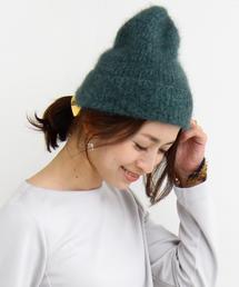 BEAUTY&YOUTH UNITED ARROWS | BY ミックスカラーアンゴラニットキャップ(ニットキャップ/ビーニー)
