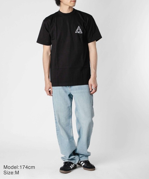 HUF（ハフ）の「HUF HUF SET TT S/S TEE ハフ セット トリプルトライアングル Ｔシャツ（Tシャツ/カットソー・メンズ・ブラック/ホワイト/ダークグリーン/ライトパープル/ブラウン・SMALL/MEDIUM/LARGE/X-LARGE）」の10枚目の写真