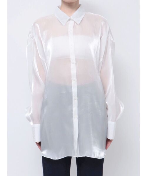 EATME（イートミー）の「シアービッグシャツ（シャツ/ブラウス）」 - WEAR
