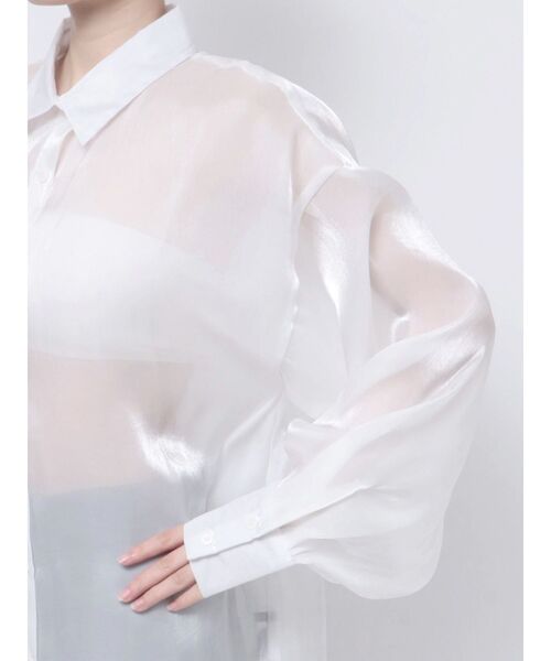EATME（イートミー）の「シアービッグシャツ（シャツ/ブラウス）」 - WEAR