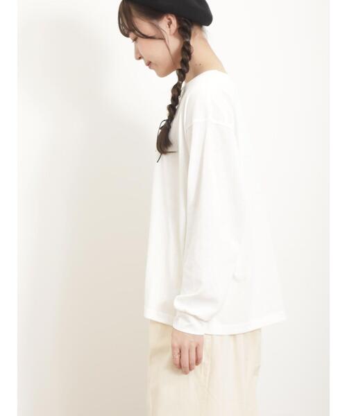 Samansa Mos2(サマンサ モスモス)の「チュールレイヤードカットソー(Tシャツ/カットソー・レディース・ブラック/ピンク/キナリ/ブルー・F)」の17枚目の写真