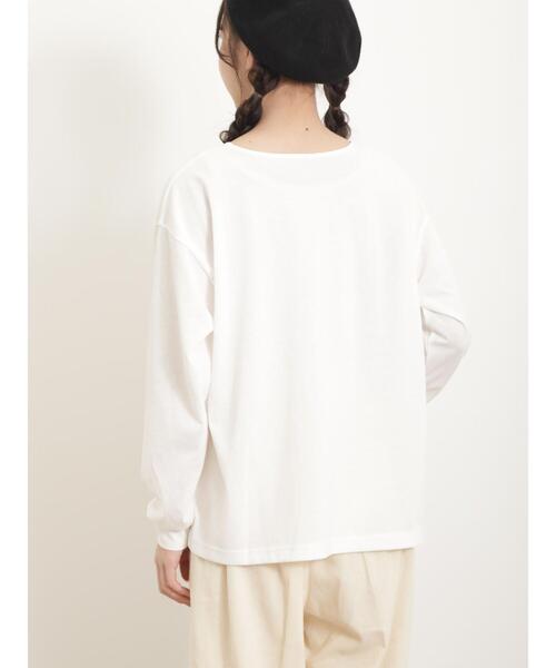 Samansa Mos2(サマンサ モスモス)の「チュールレイヤードカットソー(Tシャツ/カットソー・レディース・ブラック/ピンク/キナリ/ブルー・F)」の18枚目の写真