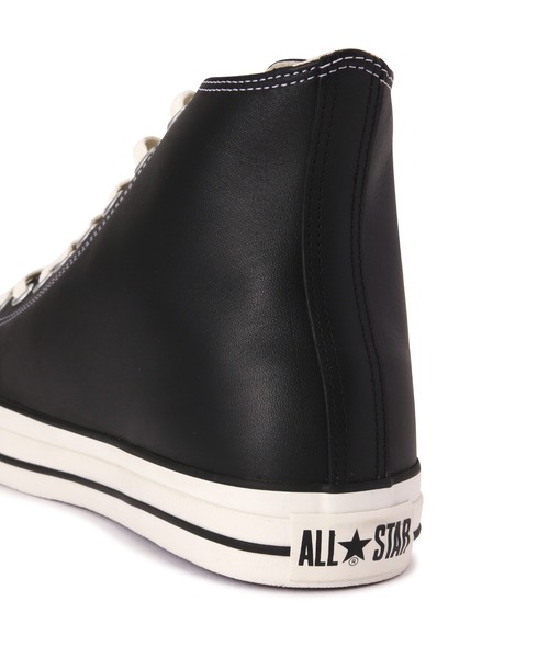 CONVERSE(コンバース)の「CONVERSE/コンバース/LEATHER ALL STAR R HI/レザーオールスター ハイカット(スニーカー・メンズ・ブラック・10.5/8/8.5/9/9.5/7.5)」の9枚目の写真