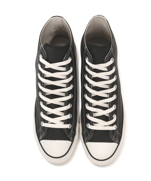 CONVERSE(コンバース)の「CONVERSE/コンバース/LEATHER ALL STAR R HI/レザーオールスター ハイカット(スニーカー・メンズ・ブラック・10.5/8/8.5/9/9.5/7.5)」の2枚目の写真